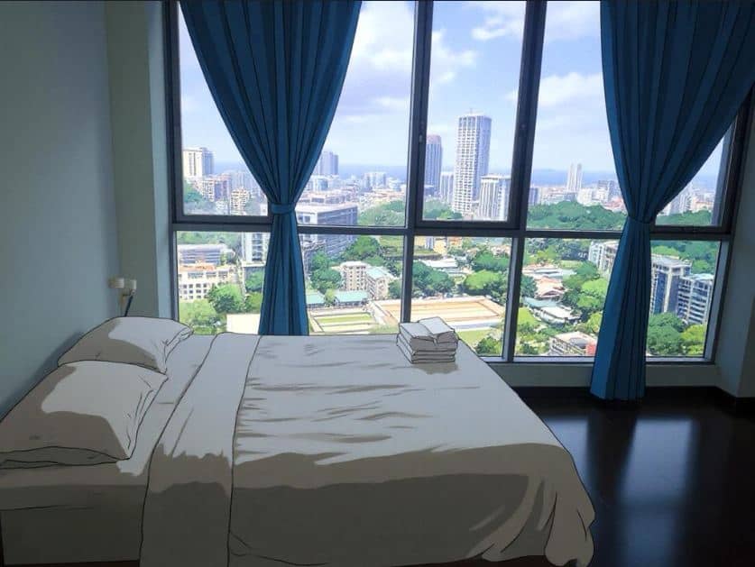 Private Room A Top Hill: 2-sleep